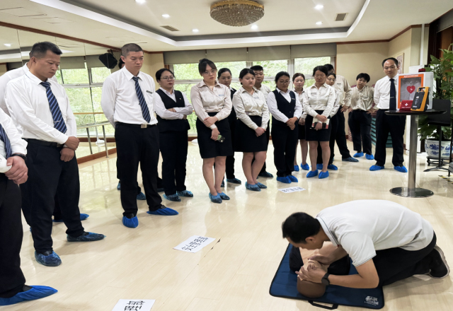 AED進(jìn)駐泛海社區(qū)，讓守護(hù)“救”在身邊